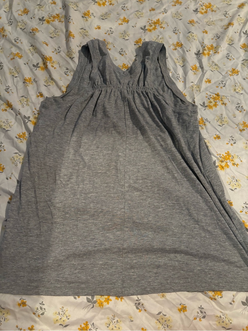 just be Light Gray Racerback Tank Top - Picture 3 of 3